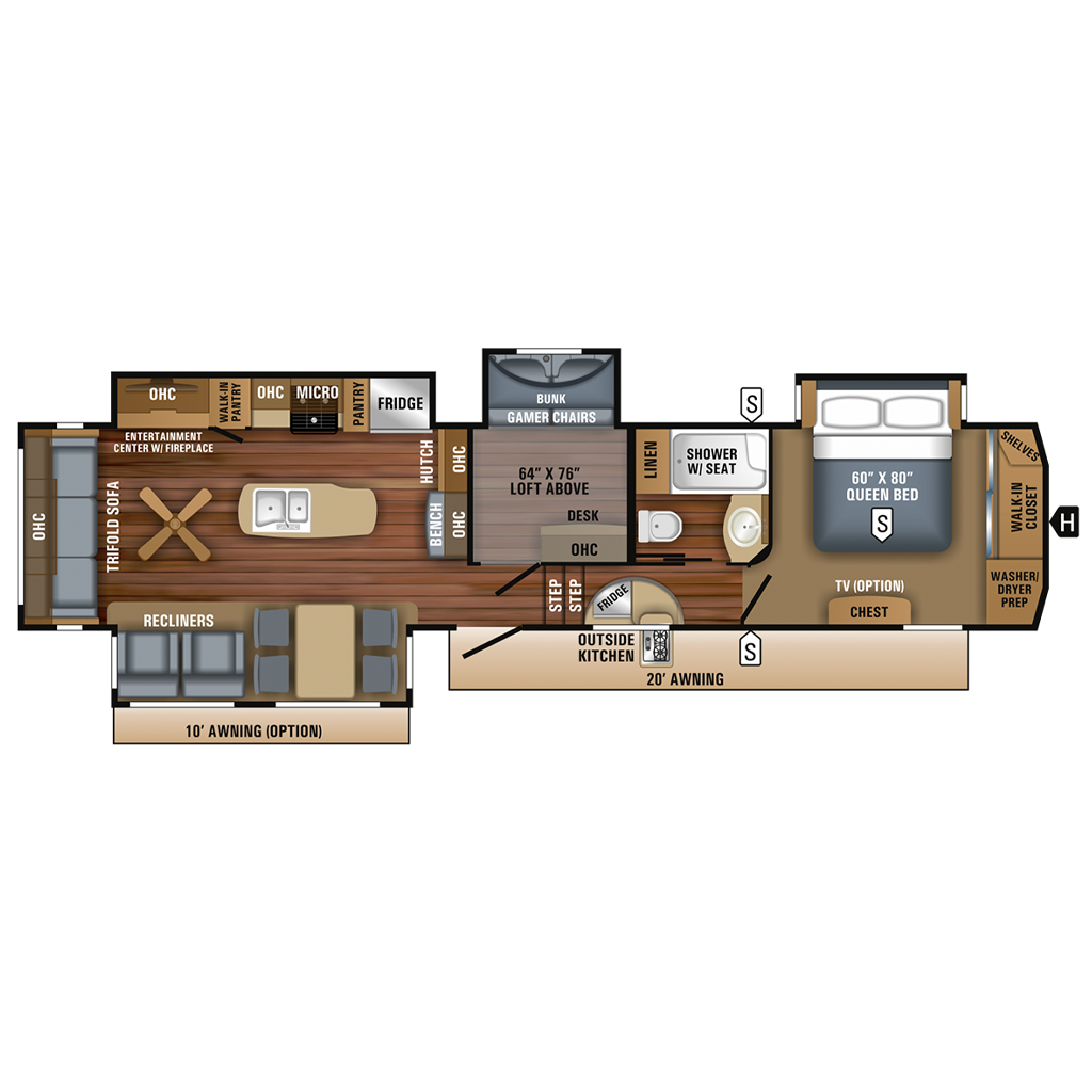 Eadie Girl - Floorplan